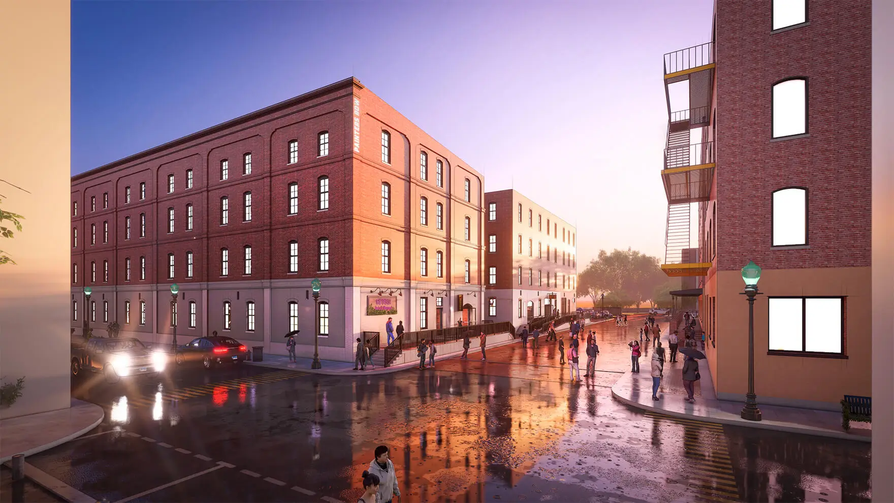 Apartments and Commercial Space for Rent in Louisville KY, Painters Row Louisville